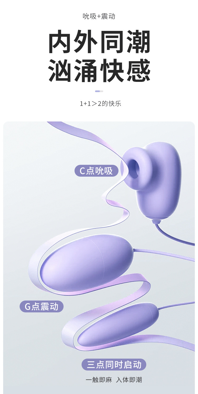 图片[4]-逗趣蛋吮吸震动跳蛋女用自慰器情趣成人用品玩具-米优希