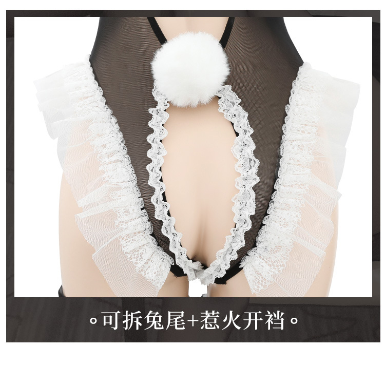 图片[13]-霏慕兔女郎情趣服绑带开档连体衣套装情趣内衣性感制服诱惑-米优希