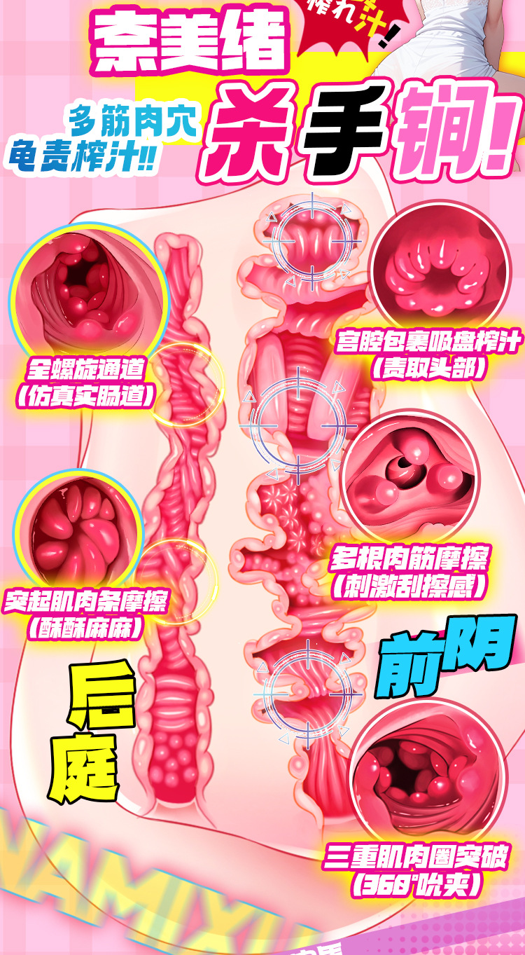 图片[3]-阴臀屁股倒模男用飞机杯名器自慰器情趣成人用品性爱玩具-米优希