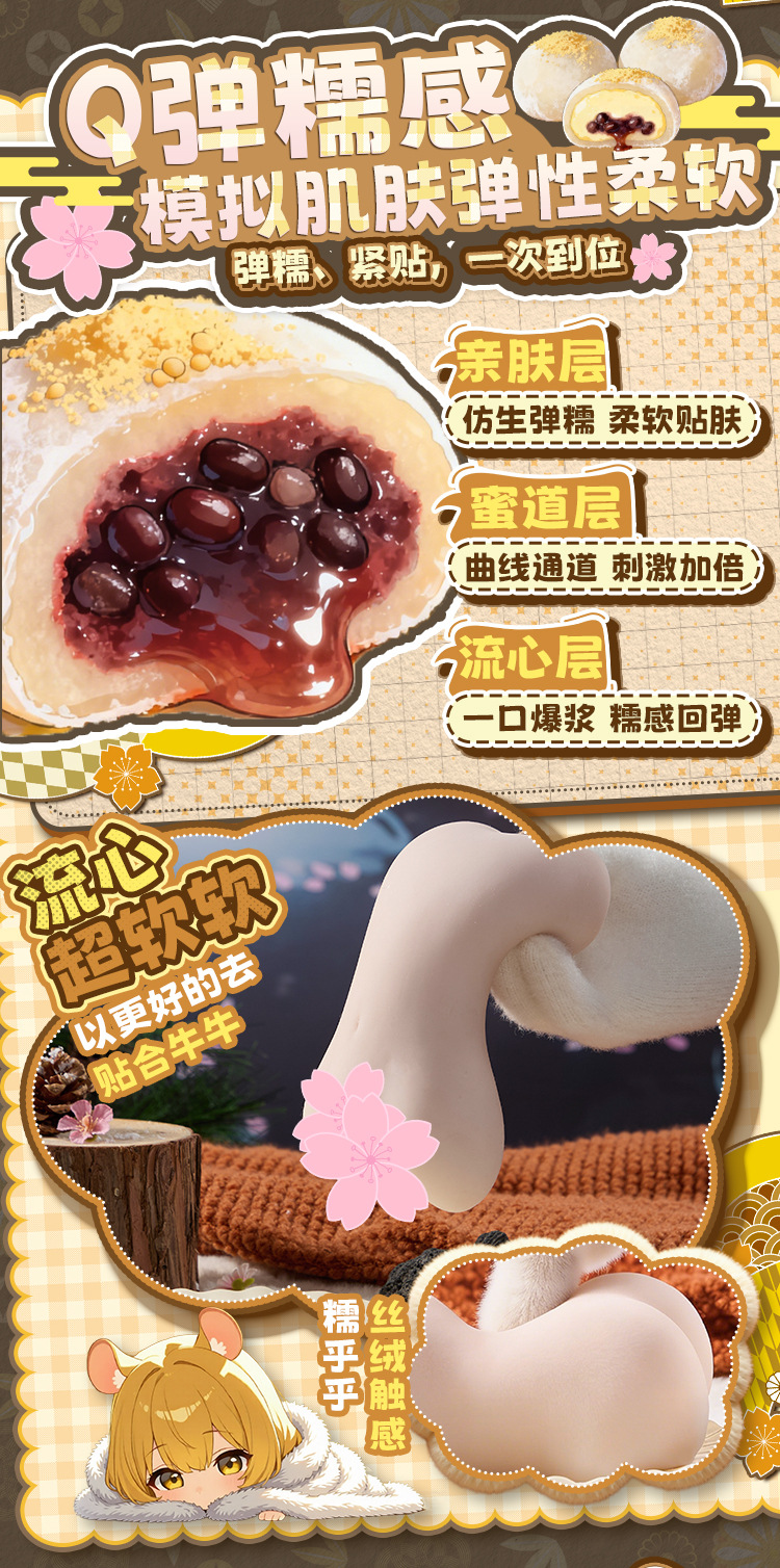 图片[3]-福团团软糯S型倒模名器男用飞机杯自慰器情趣成人用品玩具-米优希