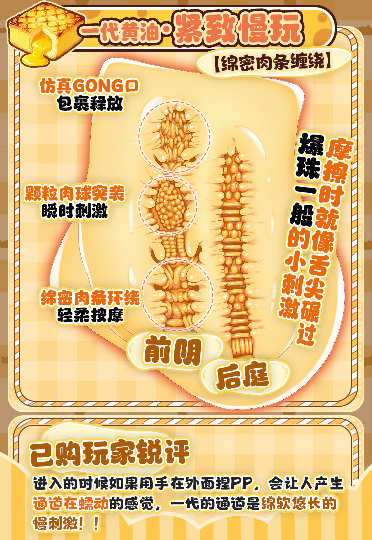 图片[12]-黄油小姐一二代阴臀倒模名器男用飞机杯自慰器情趣成人用品玩具-米优希